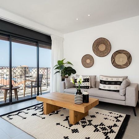 Duplex With Sea View Terrace Above The Flea Market Tel Aviv Dış mekan fotoğraf