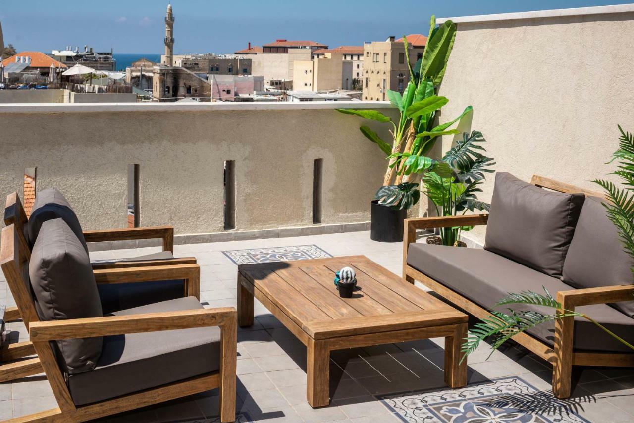 Duplex With Sea View Terrace Above The Flea Market Tel Aviv Dış mekan fotoğraf