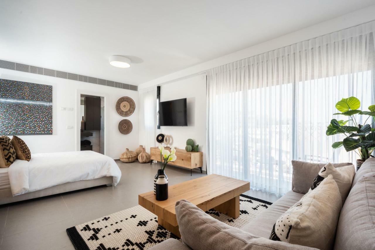 Duplex With Sea View Terrace Above The Flea Market Tel Aviv Dış mekan fotoğraf