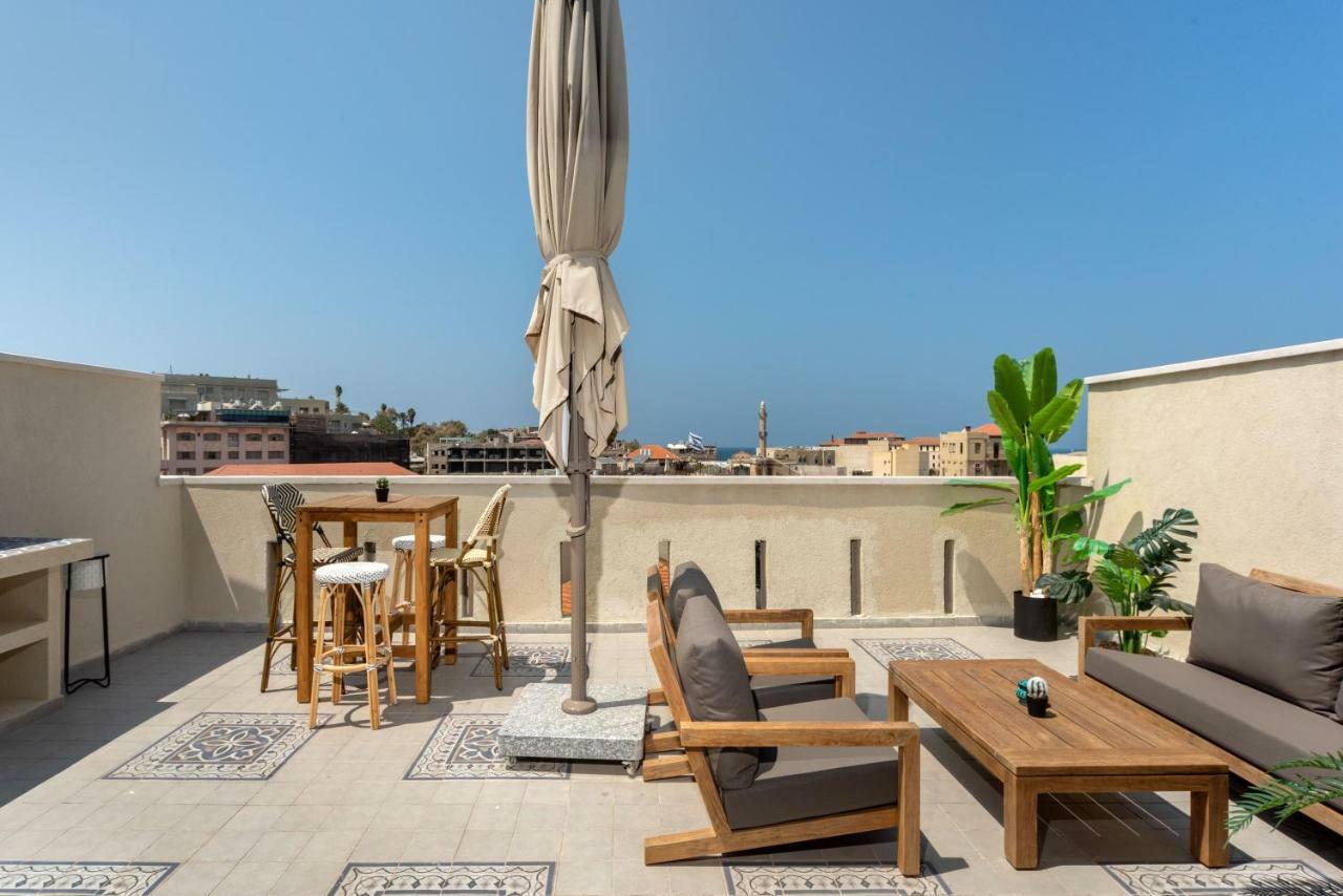 Duplex With Sea View Terrace Above The Flea Market Tel Aviv Dış mekan fotoğraf